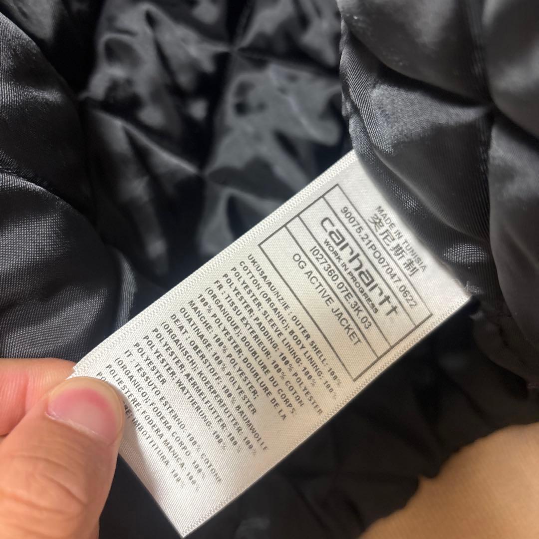 美品　carhartt アクティブジャケット　mサイズ