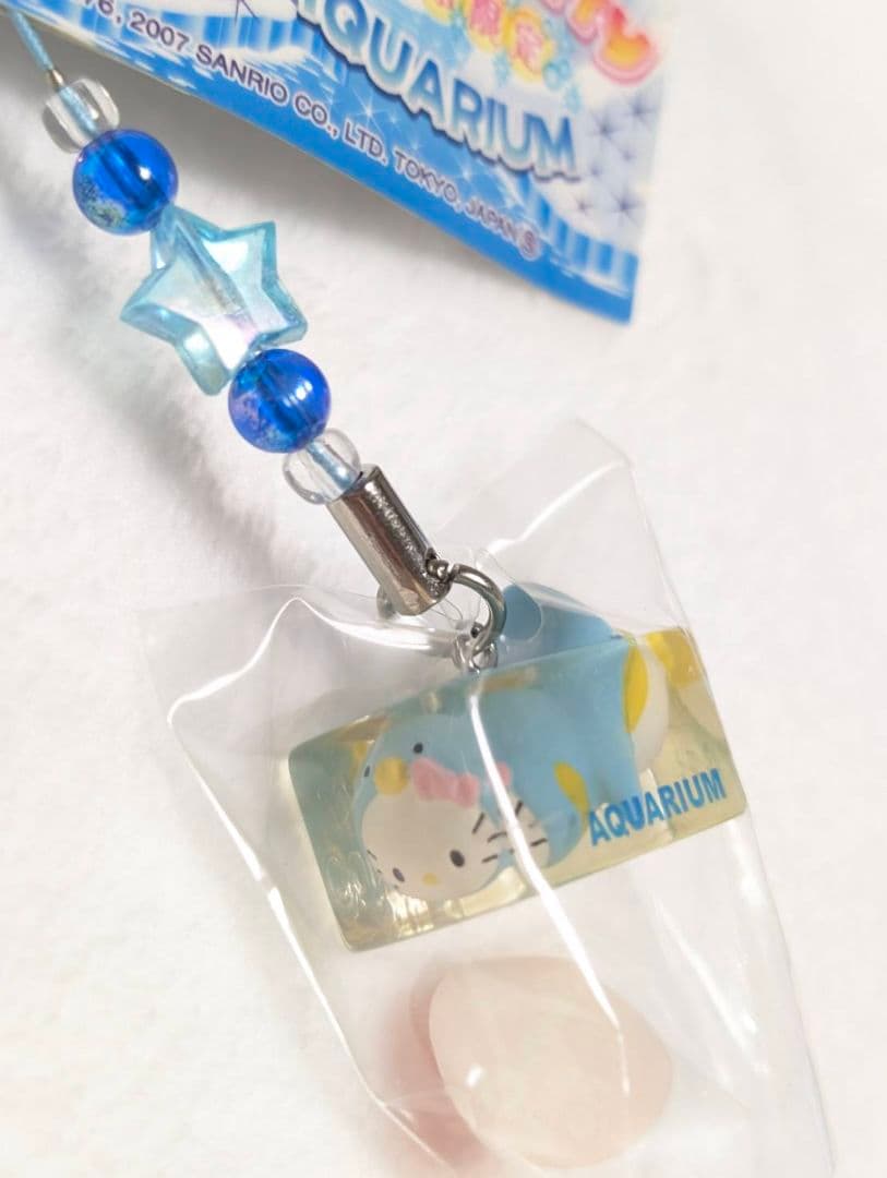 ご当地キティ　根付け　水族館限定　AQUARIUM ストラップ