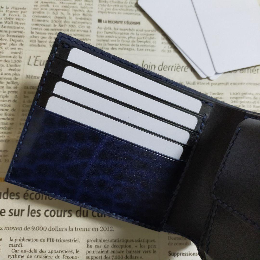 【みめらんぐりーむ】二つ折り財布　ルガトショルダー　栃木レザー