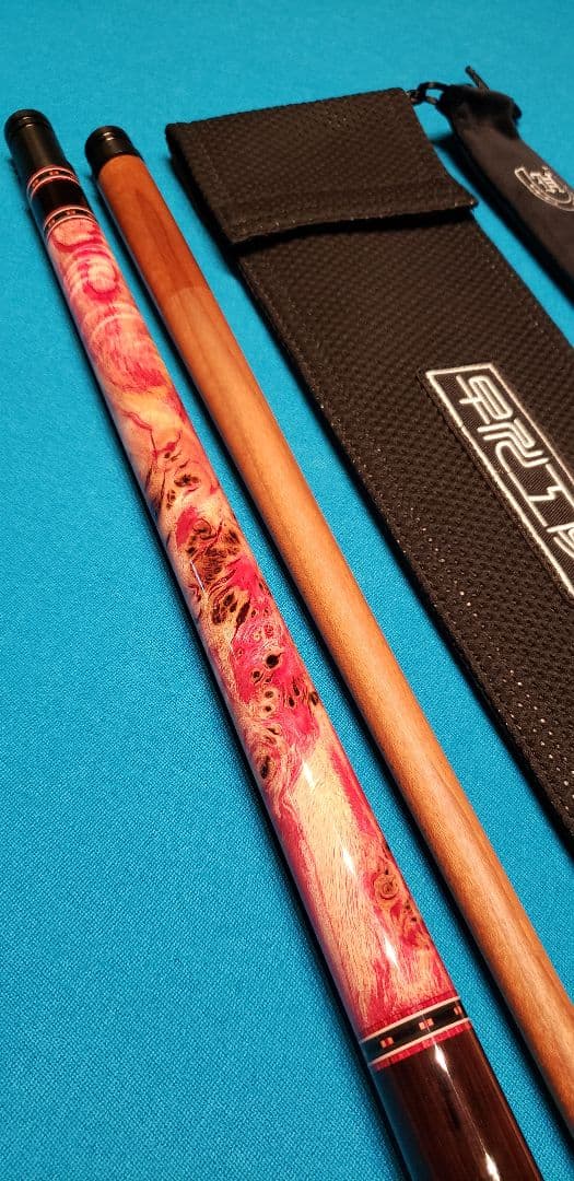 新作　早川工房カスタムキュー　グリップ3分割ストレート　エクステンションセット