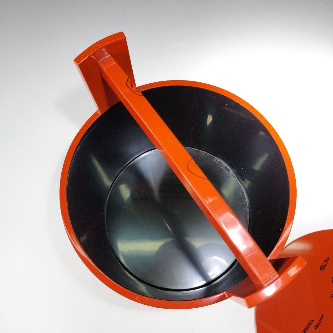 最終値下げ輪島塗　茶道具朱手桶水指　共箱　美品