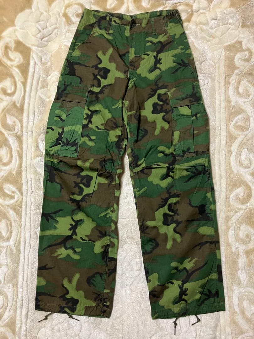 赤　米軍実物　60's ④⑨ ジャングルファティーグ　ERDL デッドストック