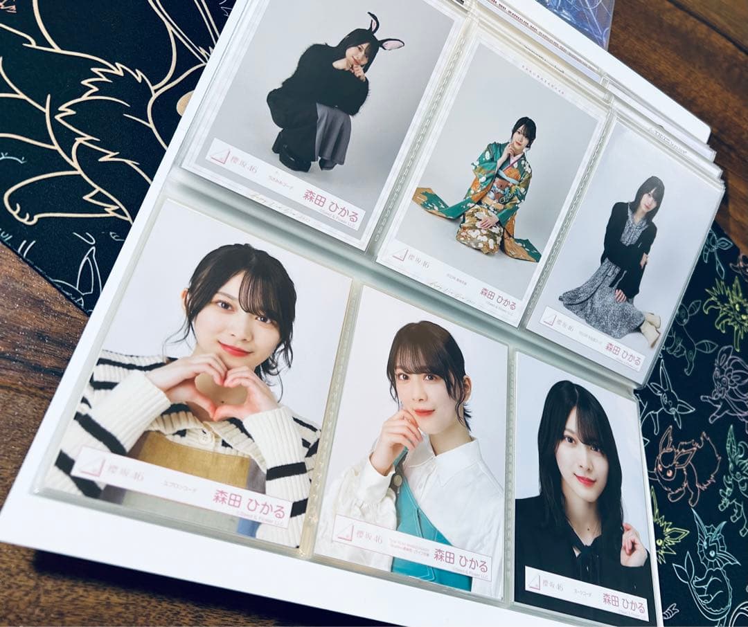 【櫻坂46】森田ひかる 生写真 126コンプ ケース付き