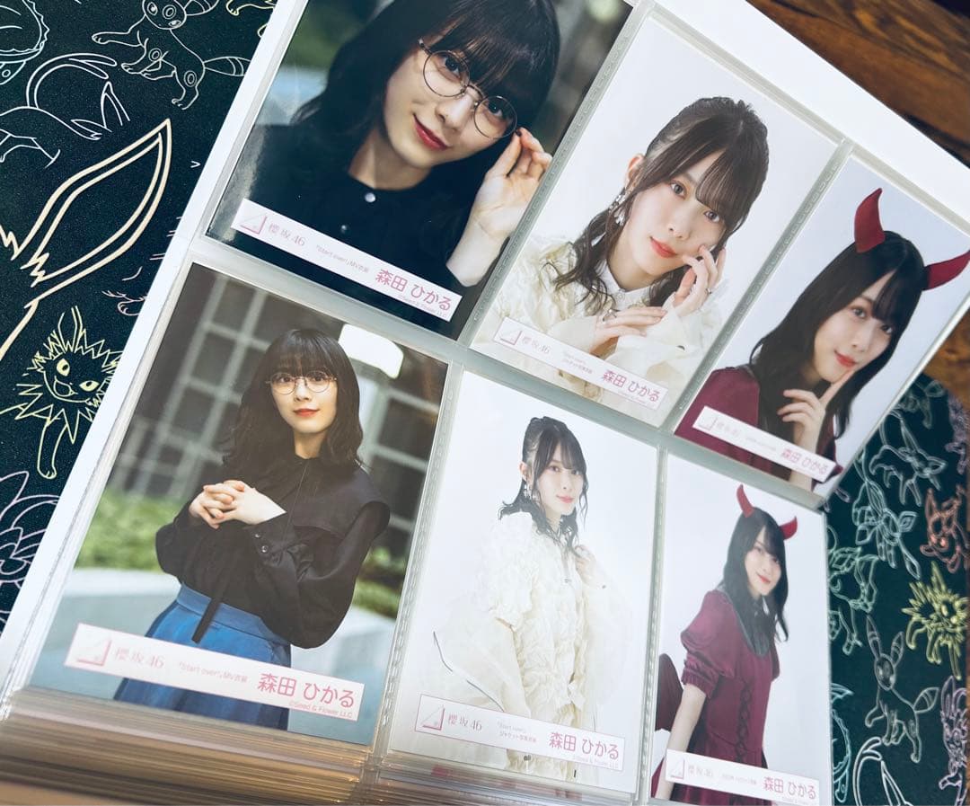 【櫻坂46】森田ひかる 生写真 126コンプ ケース付き