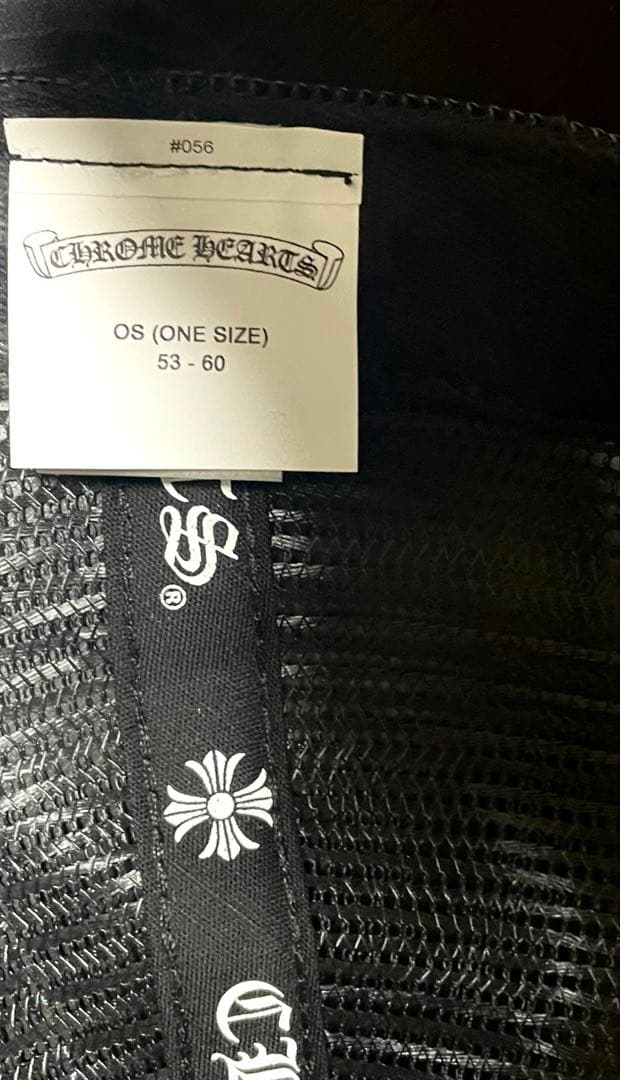 クロムハーツ　メッシュ　キャップ　【最安値】【インボイスあり】【早い者勝ち】