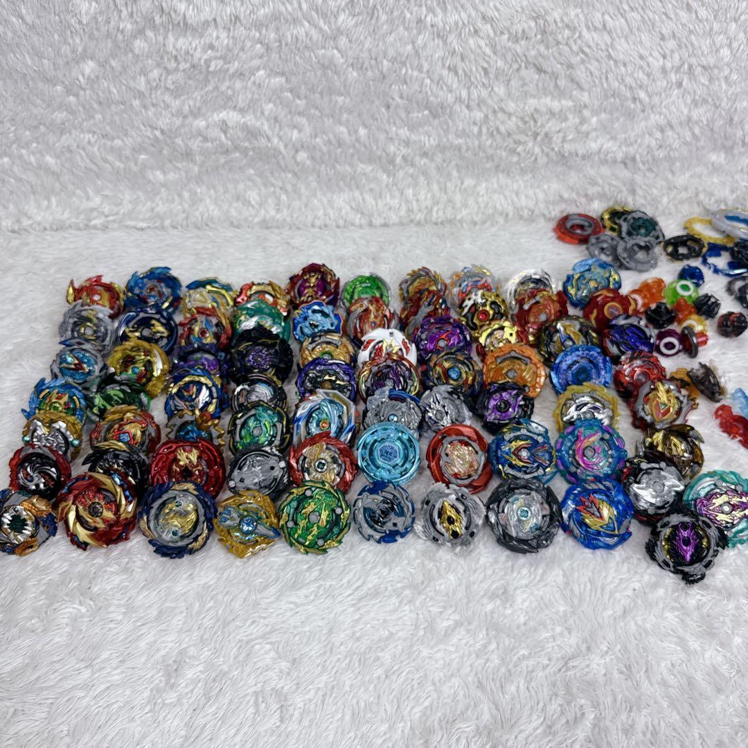 【大量】ベイブレードバースト 計72点 引退品 まとめ DB DU 付属パーツ有