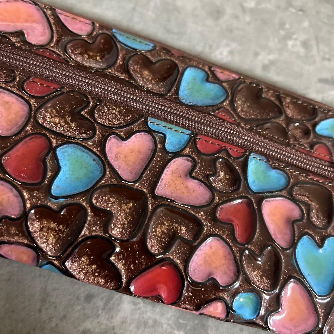 アタオ ATAO 長財布 ジュエルショコラ ハート ハッピーヴィトロ