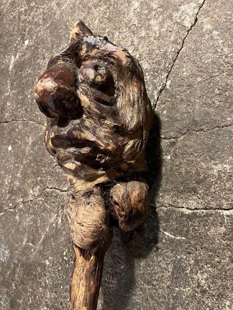 骨董　瘤杢　作者年代不明 価格応相談