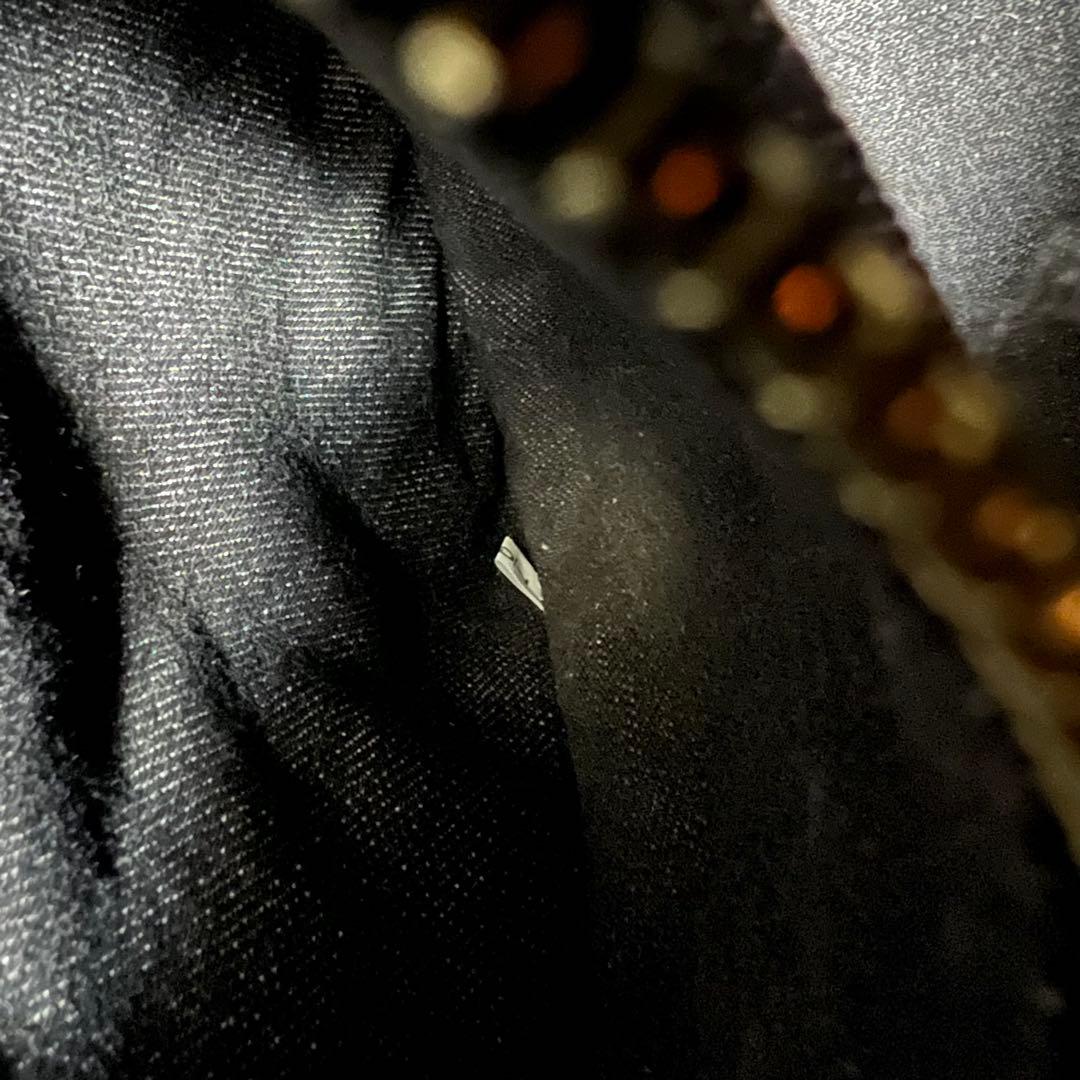 Prada プラダ デニム ハンドバッグ 2way 三角ロゴ ミニ カナパ