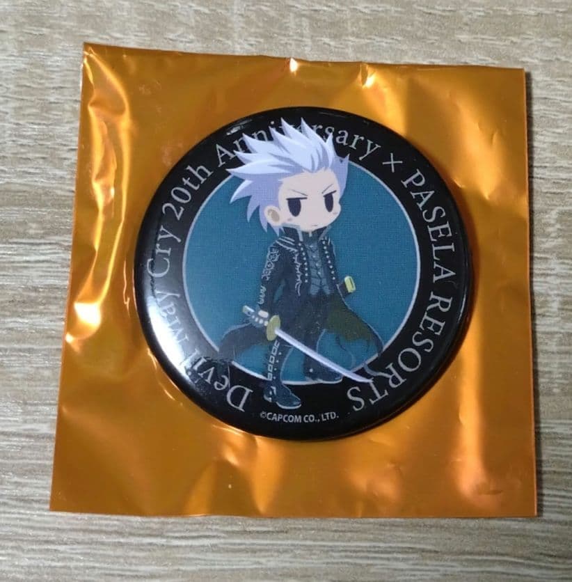 デビルメイクライ　パセラ　缶バッジ　バージル