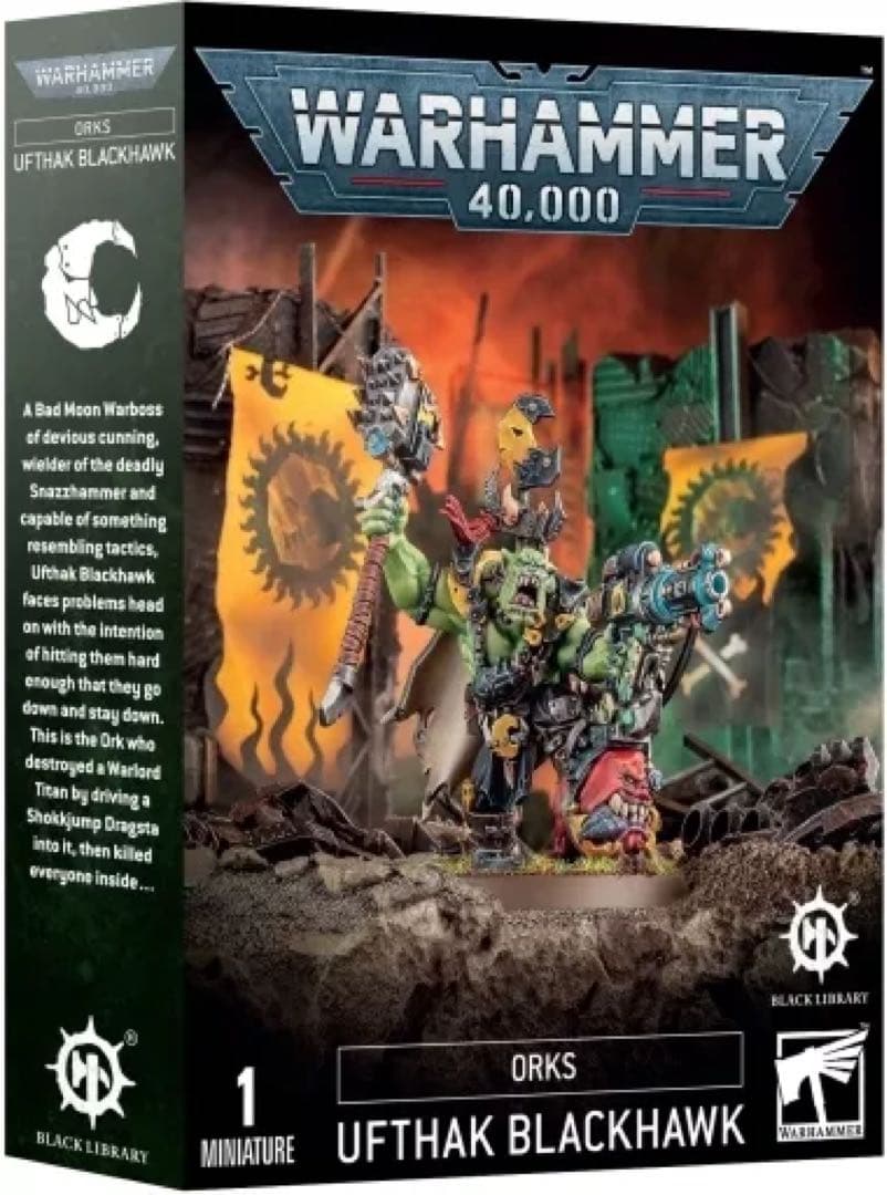 その他 Warhammer 40,000 Orks Ufthak Blackhawk