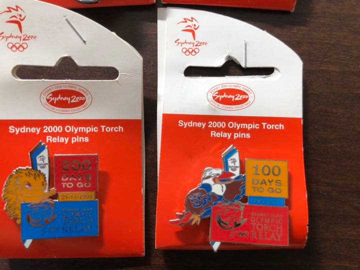 シドニー五輪 聖火リレー ピンバッジ 9個