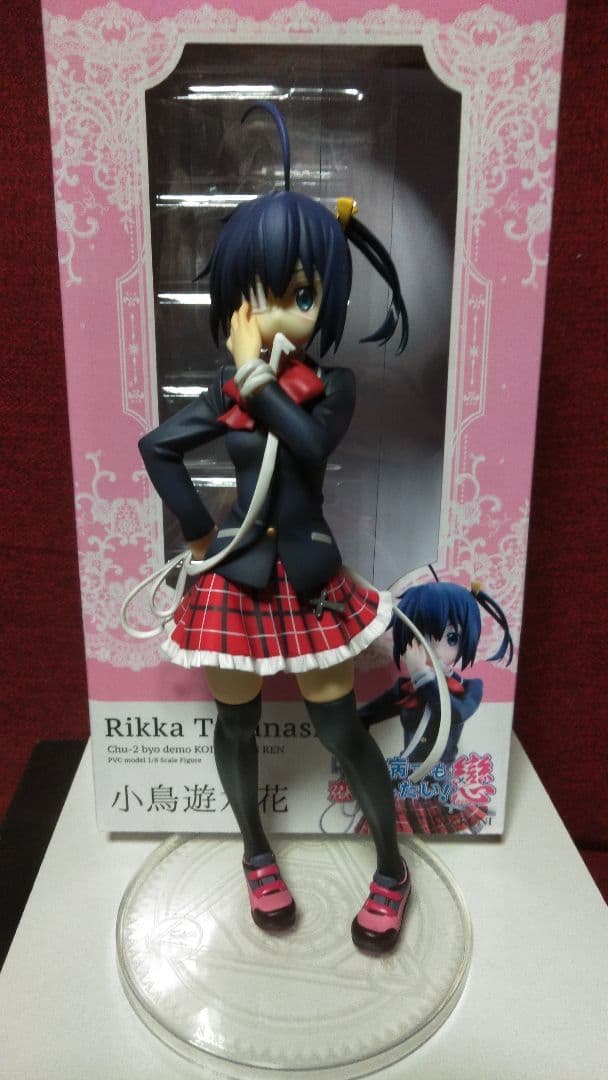 中二病でも恋がしたいフィギュア(ホビージャパン)アクスタ×2ミニフィギュア3付き