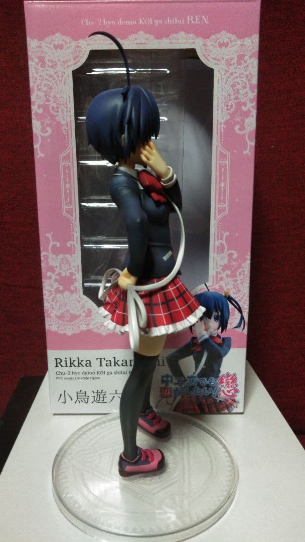 中二病でも恋がしたいフィギュア(ホビージャパン)アクスタ×2ミニフィギュア3付き