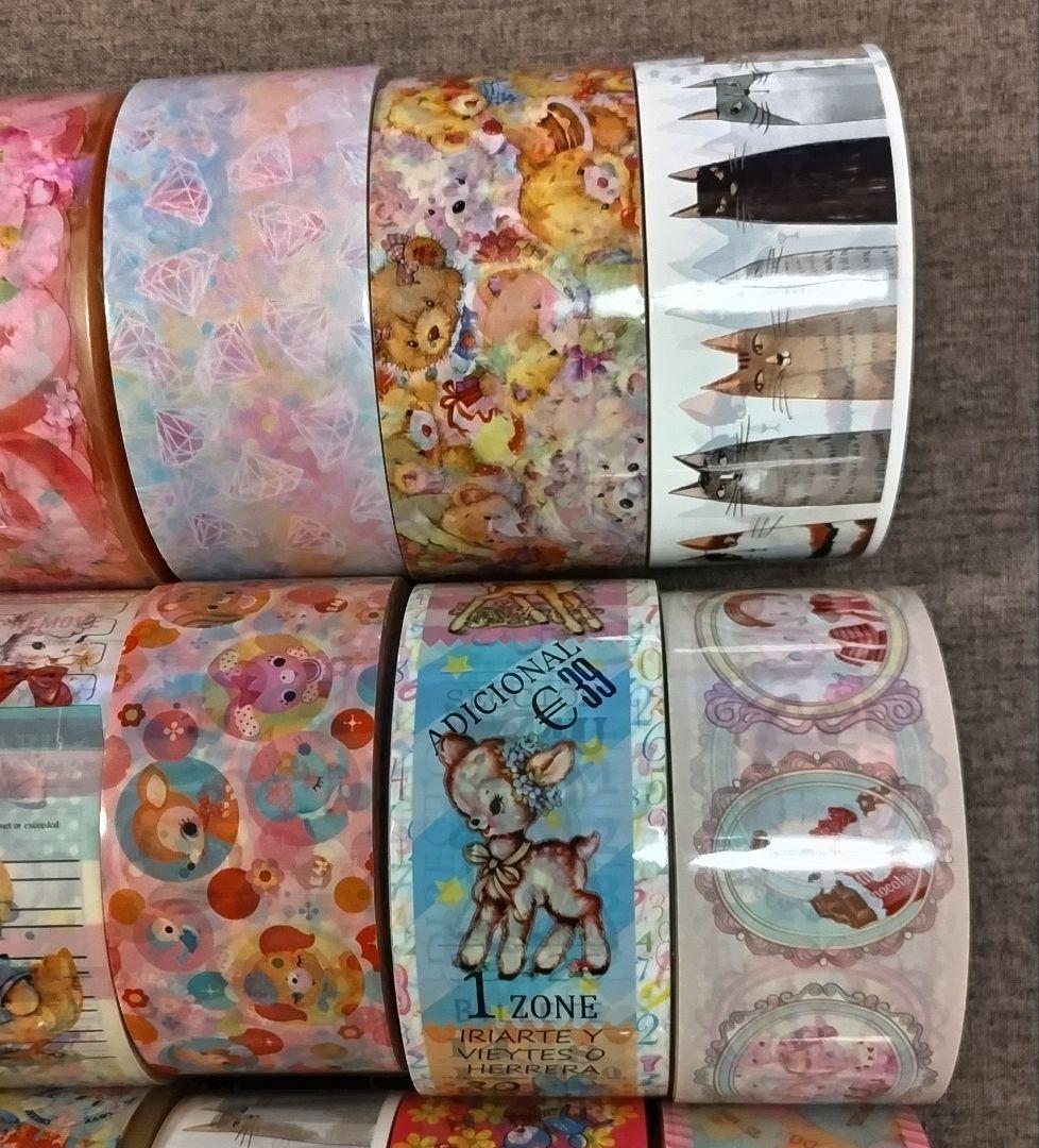 OPPテープ等 24本セット② (新品23本) レトロアニマル レトロガール