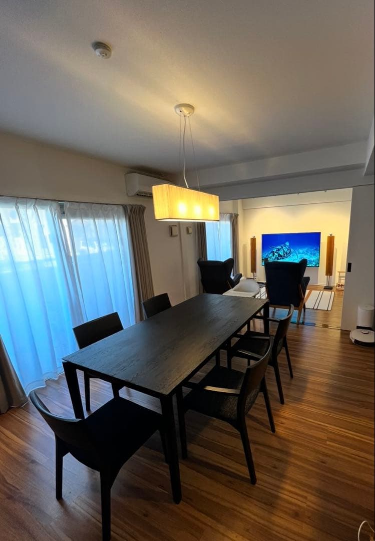 美品　ヤマギワのペンダントライト、BAUMN 324F-361 750mm