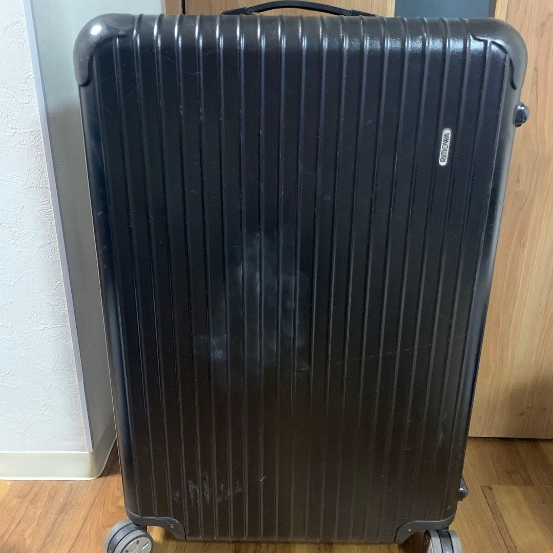 リモワ　ブラック ストライプ キャリーケース中古⭐️