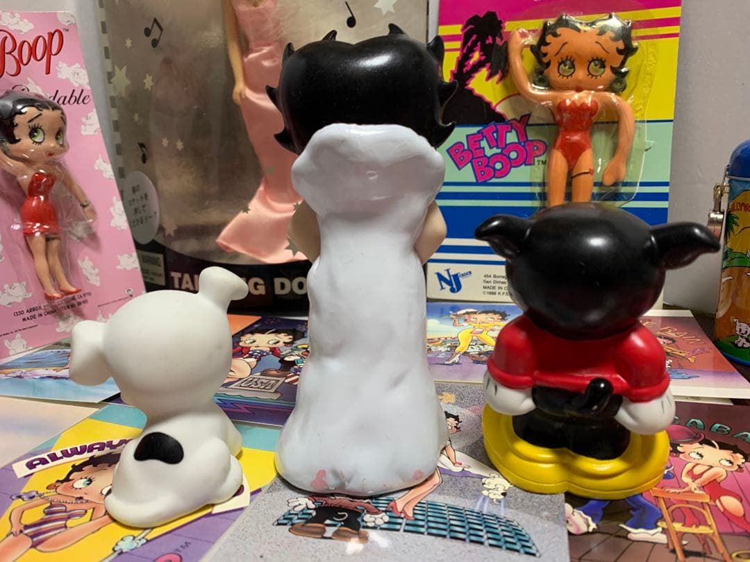 ソフビフィギュア3体セット　新品未開封品　ベティ・ブープ　Betty Boop