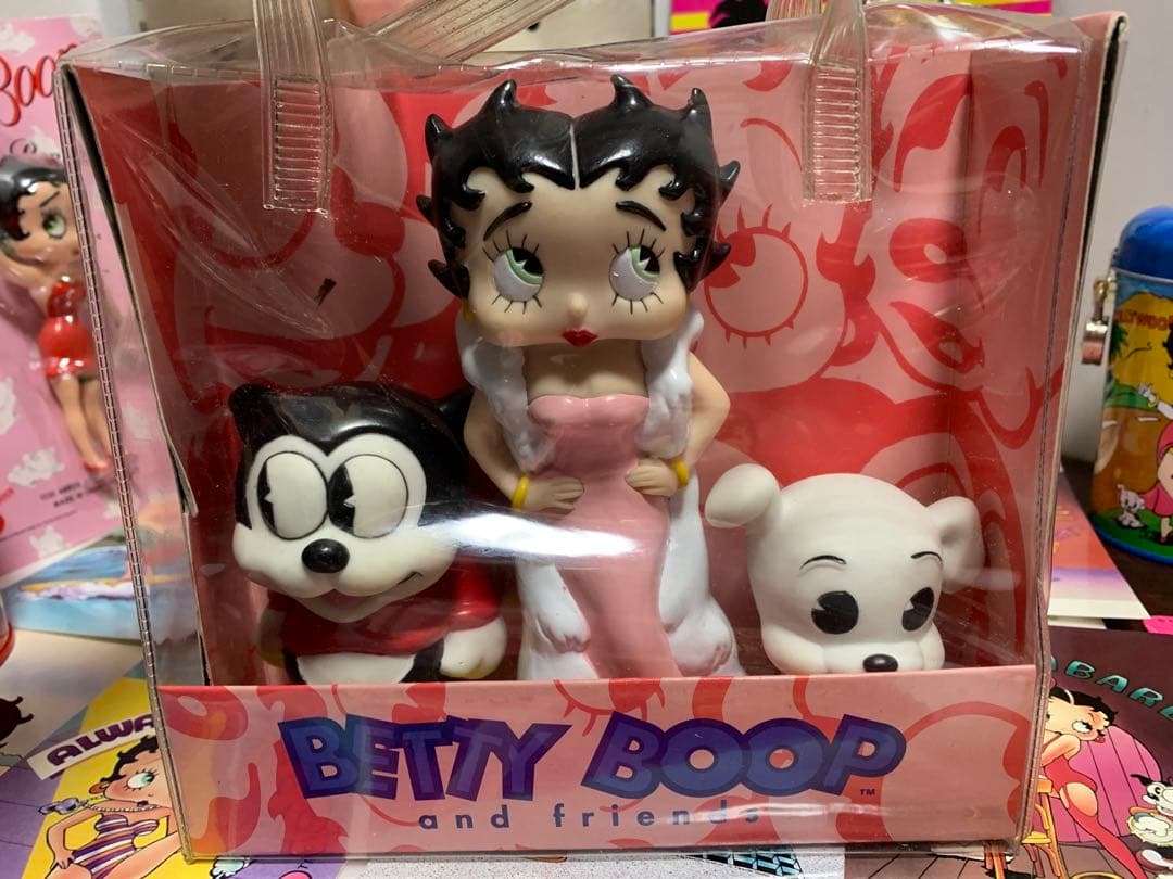 ソフビフィギュア3体セット　新品未開封品　ベティ・ブープ　Betty Boop