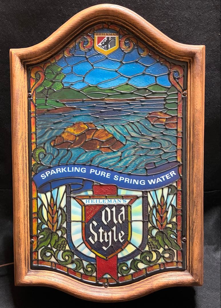 オールドスタイル　サインライト看板　ビール　ガレージ　ビンテージ　アメリカン雑貨