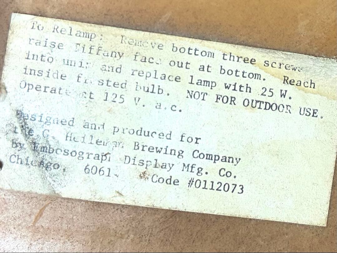 オールドスタイル　サインライト看板　ビール　ガレージ　ビンテージ　アメリカン雑貨