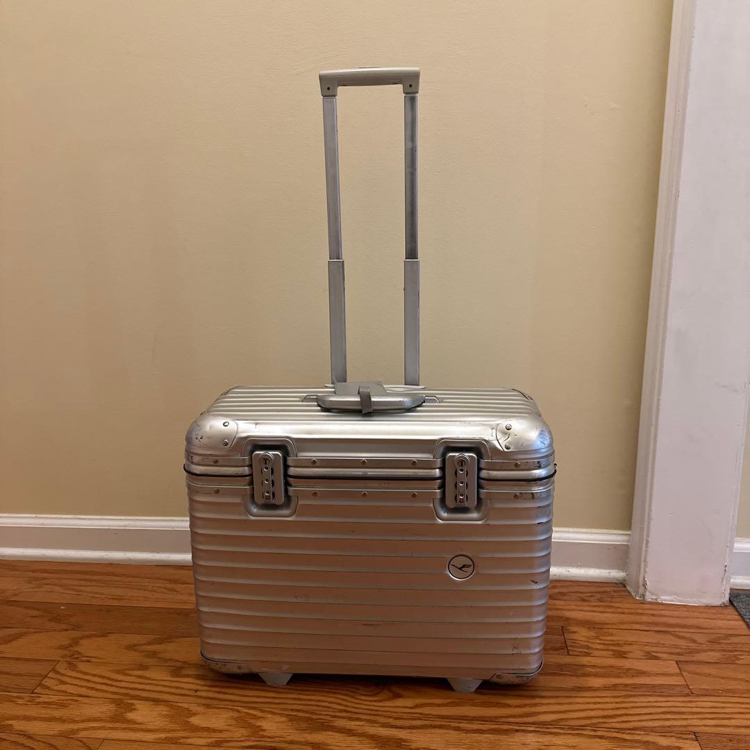 た*ん様 [ビンテージ・廃番品]Rimowa ルフトハンザ　パイロットキャリー2