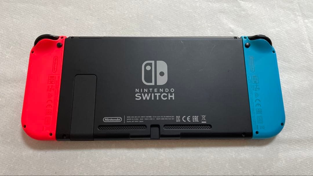 Switch本体一式2020年バッテリー強化モデル　ネオンブルーネオンレッド
