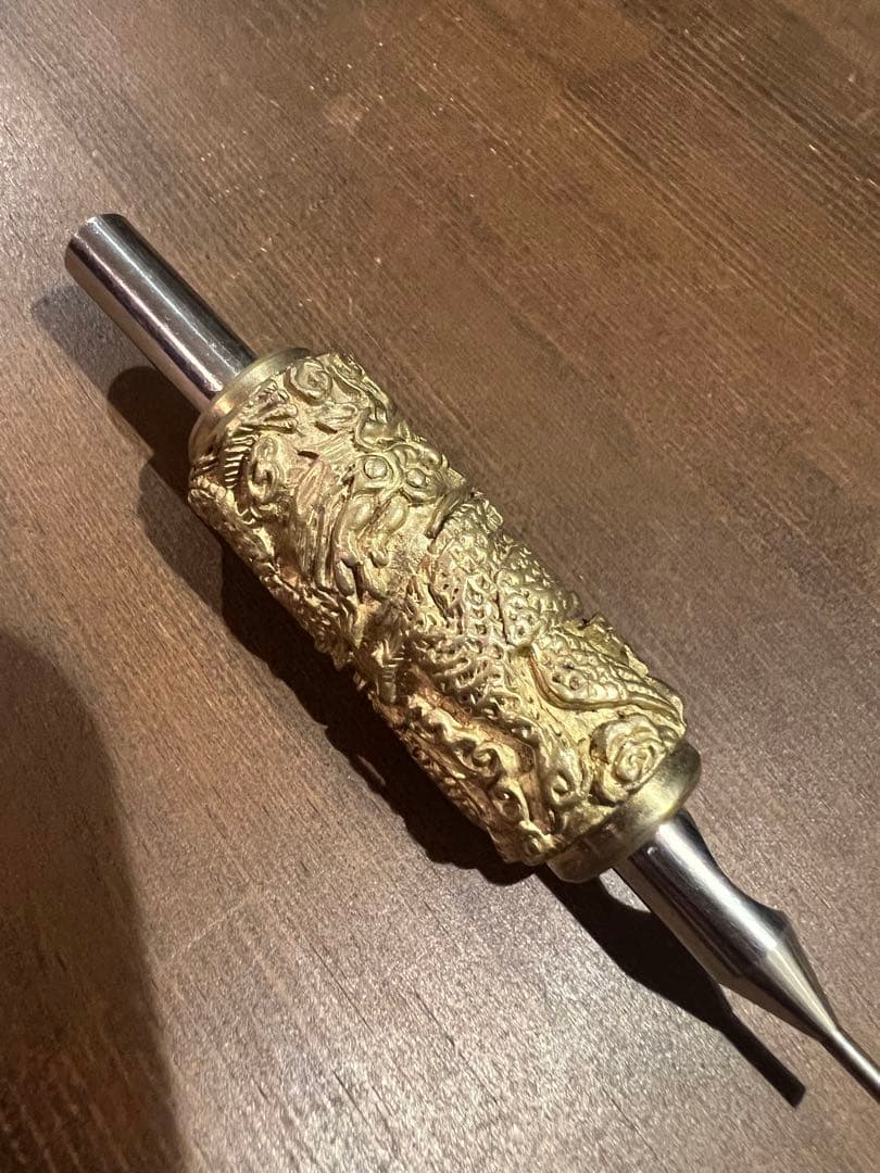 タトゥーマシン グリップ 真鍮製 激レア 入手困難