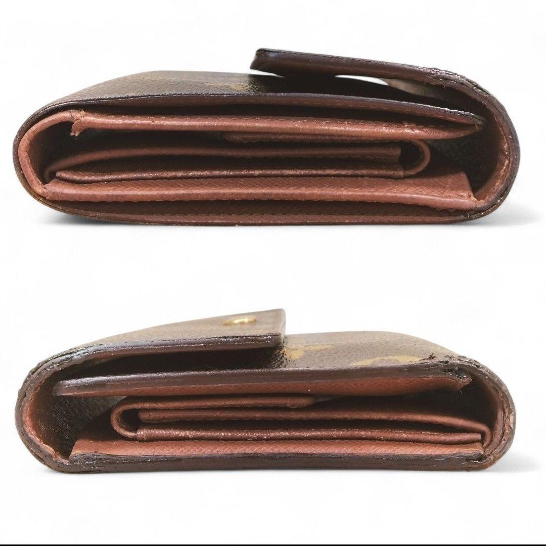 モノグラム ポルト トレゾール エテュイ パピエ 三つ折り 財布 ルイヴィトン