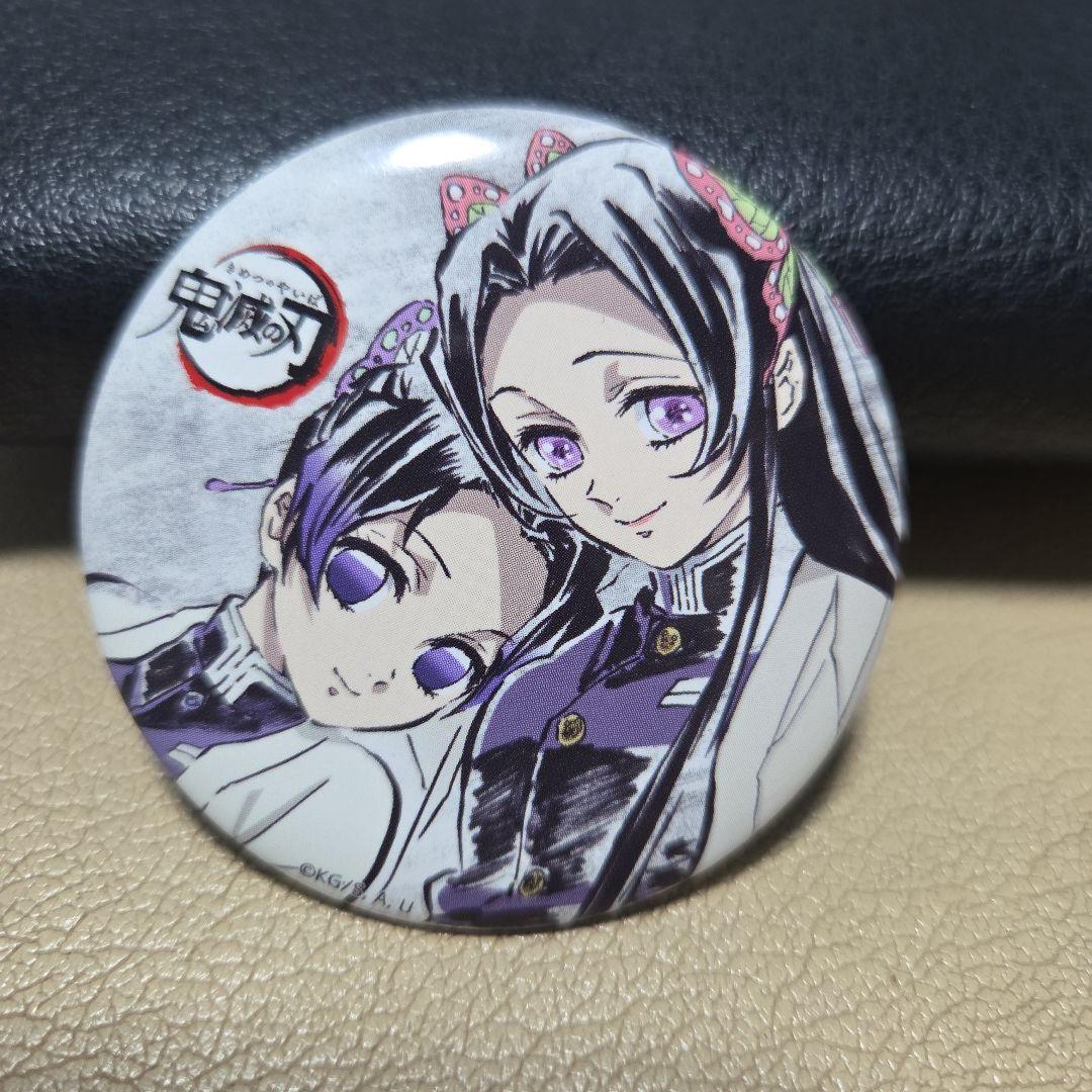 鬼滅の刃 全集中展 幕間画 参 胡蝶しのぶ 胡蝶カナエ 缶バッジ