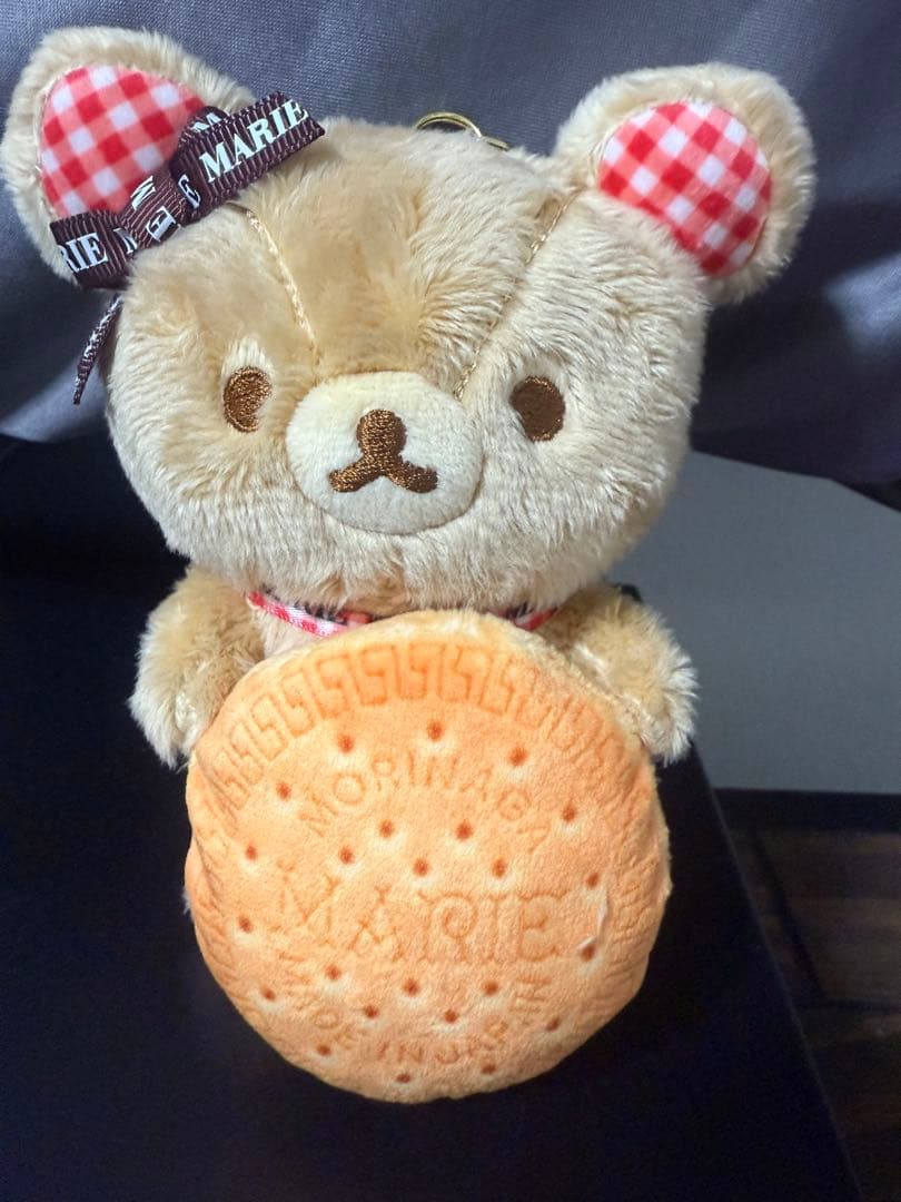 希少 リラックマ 森永ビスケット マリー ぶらさけぬいぐるみ ロフト 森永製菓