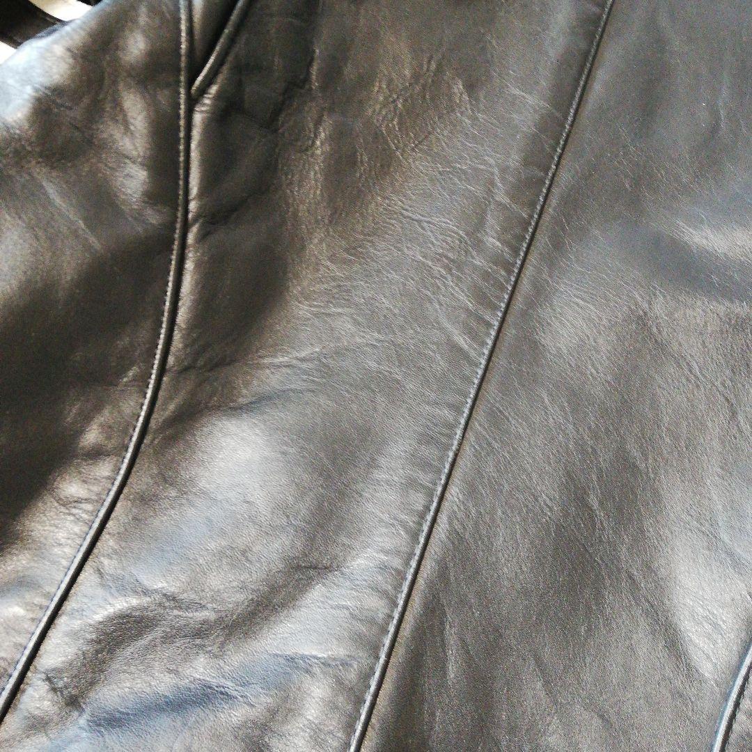 クリーニング済 Vanson RJP タロンジップレザーライダースジャケット