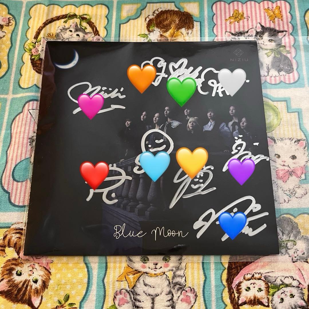 NIZIU 全員サイン会　bluemoon オフイベ　A賞　blue moon