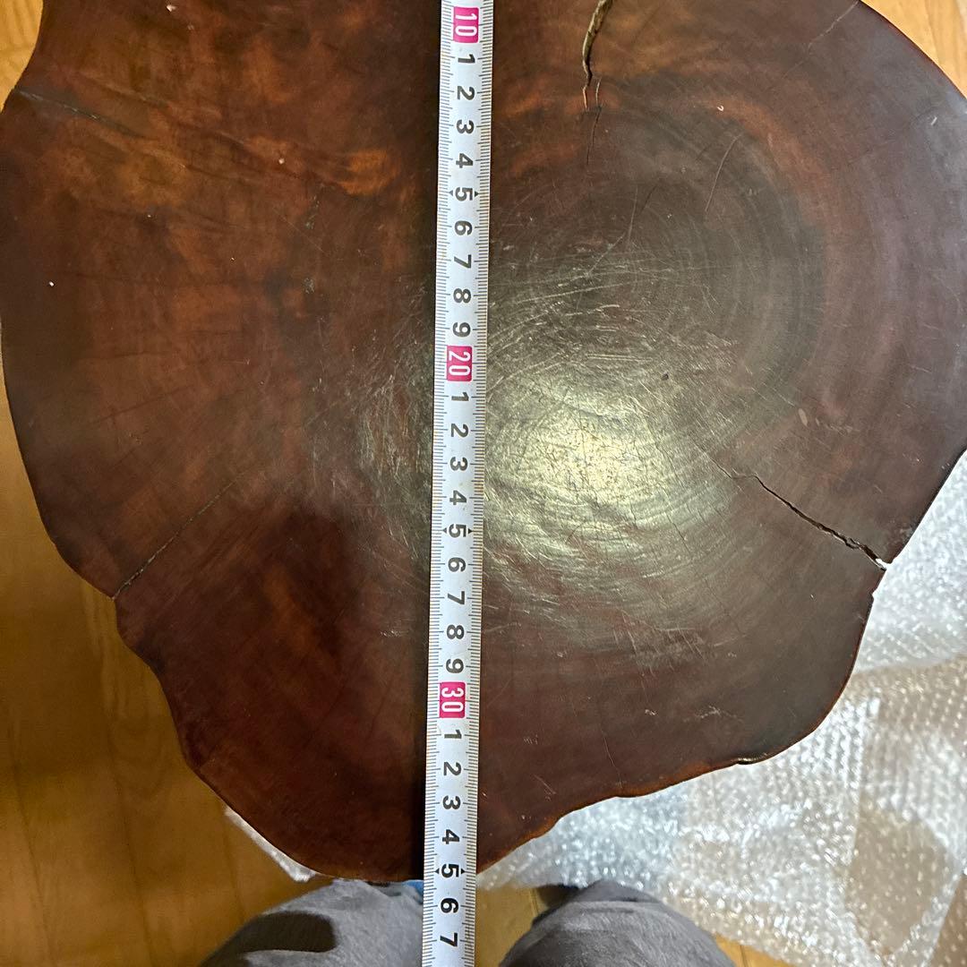 ‼️希少‼️根本、天然木、卓、飾台、花台、香炉台、日本式昭和レトロ根卓古美術明治大正