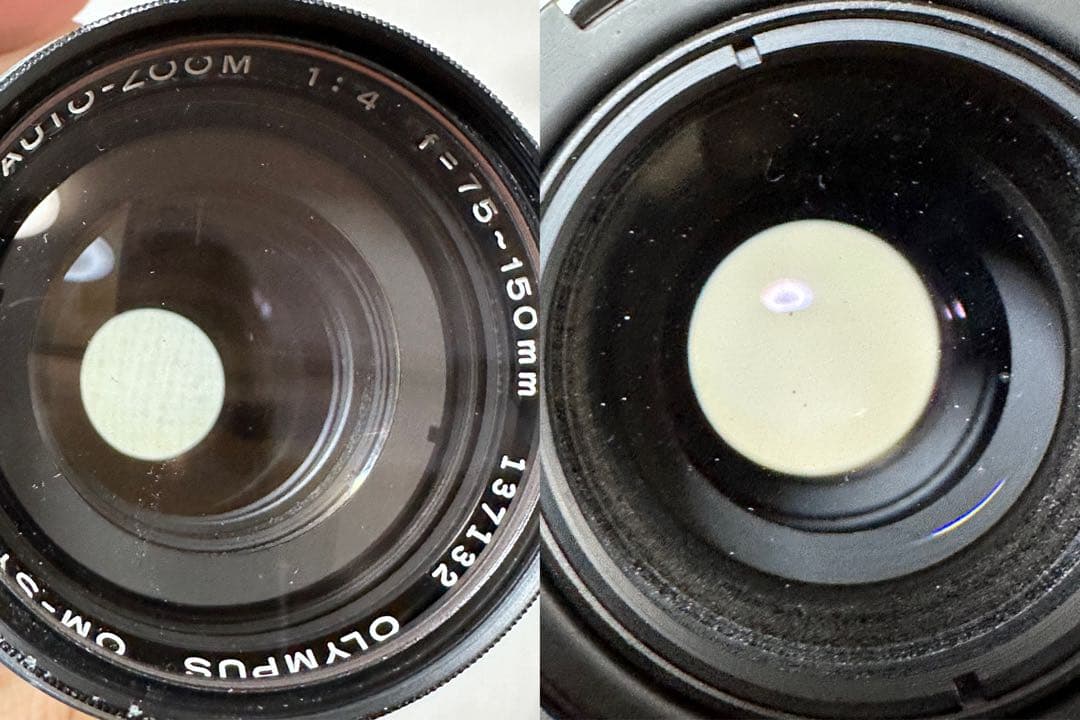 OLYMPUS OM-1三本レンズ 35mm 75mm-150mm 300mm