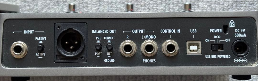 ZOOM G3X ギターエフェクタ