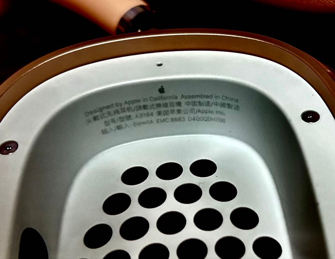 超美品AirPods Max第2世代オレンジAppleCare+2027/7月迄