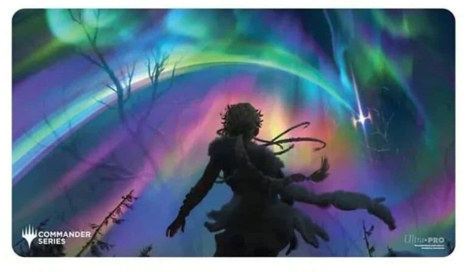 新品 未開封 樹の神、エシカ／虹色の橋　両面 プレイマット MTG