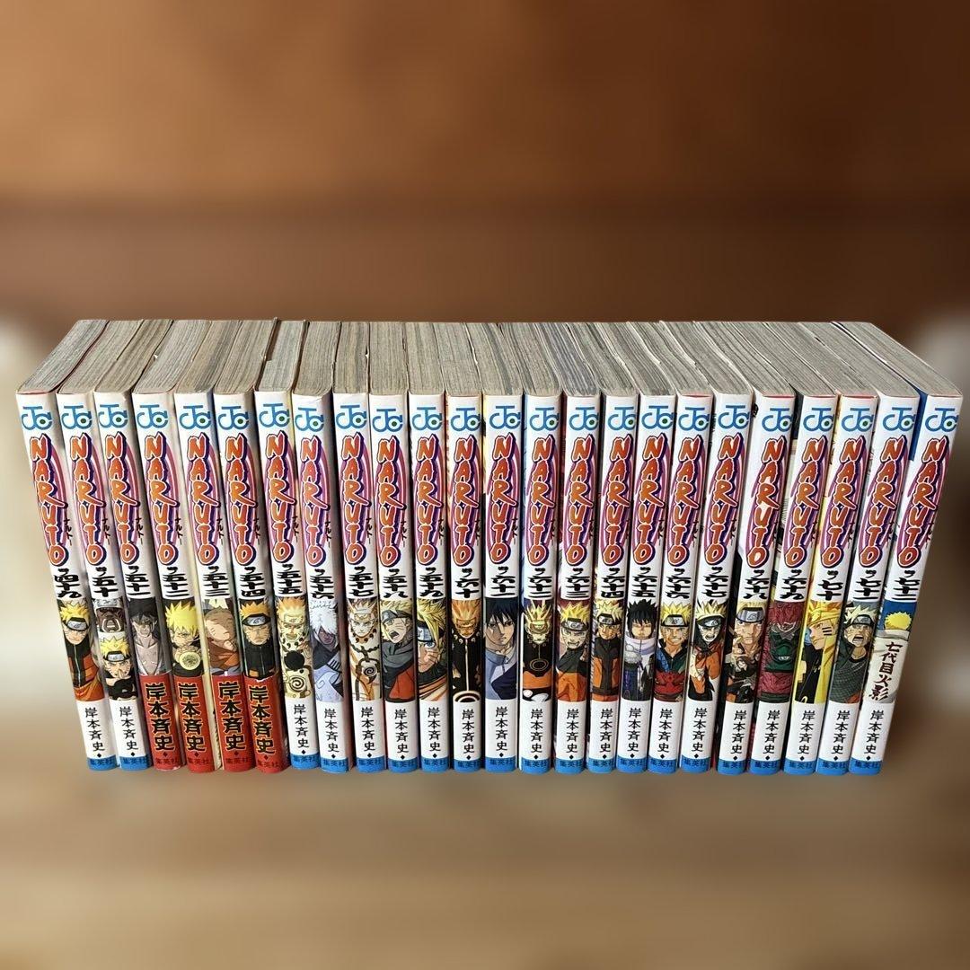 NARUT ナルト　全巻　1-72巻セット　初版・帯付き複数あります！　0120