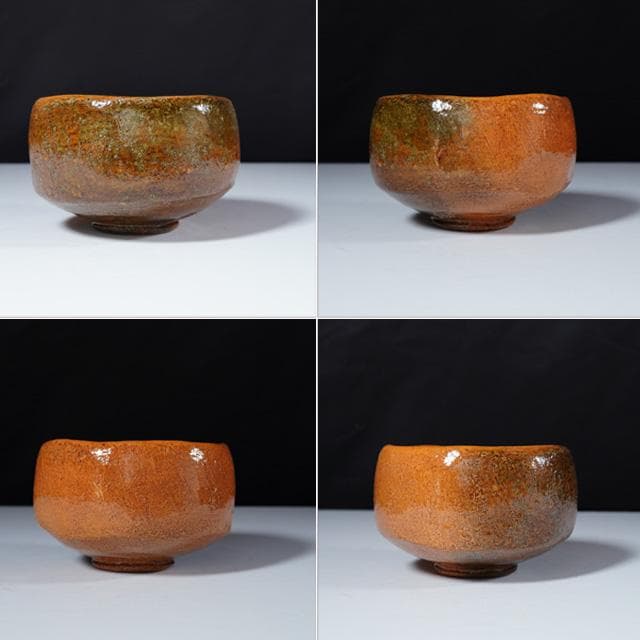 大樋年朗　飴釉茶碗　共箱　茶道具　大樋長左衛門　金沢　抹茶碗