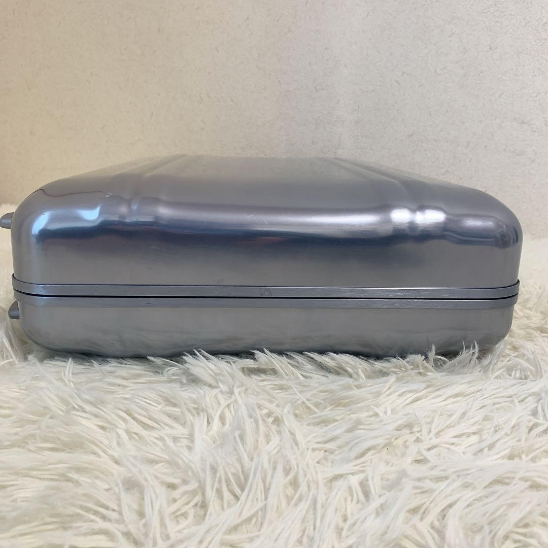 ゼロハリバートン アルミ アタッシュケース USA製 ビジネス ポリッシュブルー