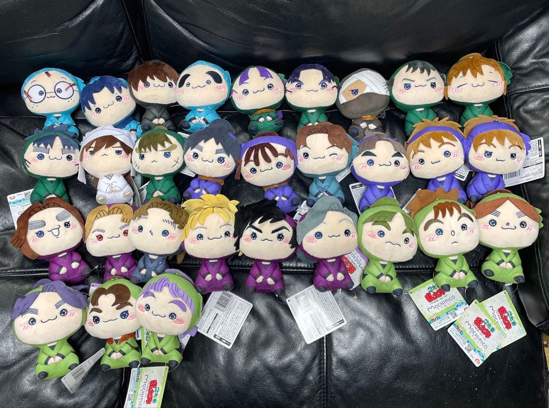 忍たま乱太郎　もちぴこ　ぬいぐるみ　全30種　コンプ