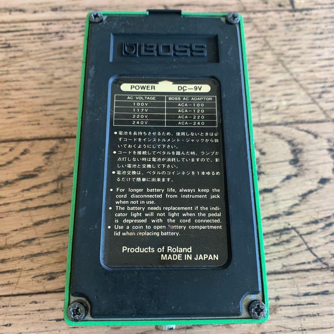 BOSS PH-1 フェイザーエフェクター 銀ネジ 日本製