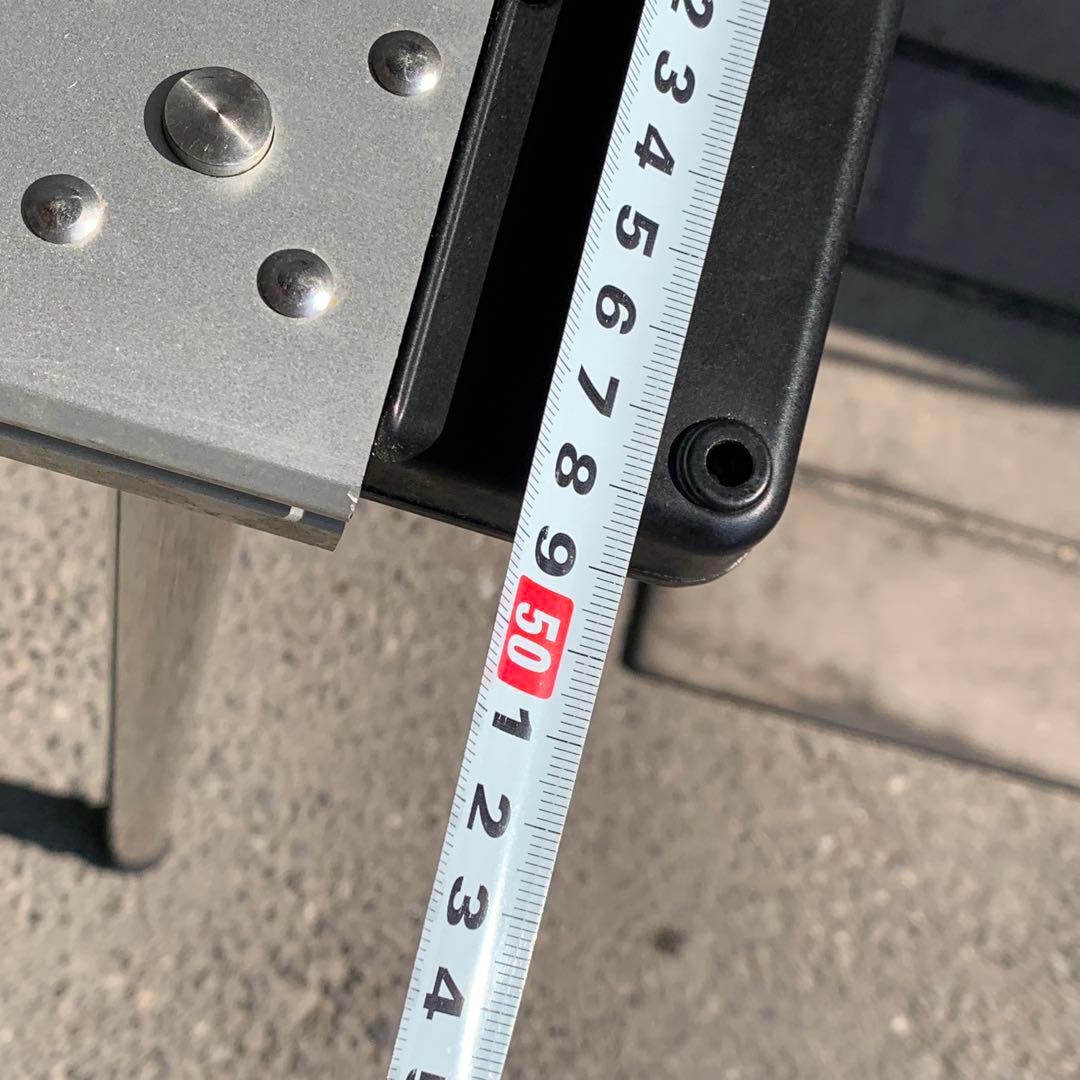 〇 peak アイアングリルテーブル　レールジョイント・ハンガーセット