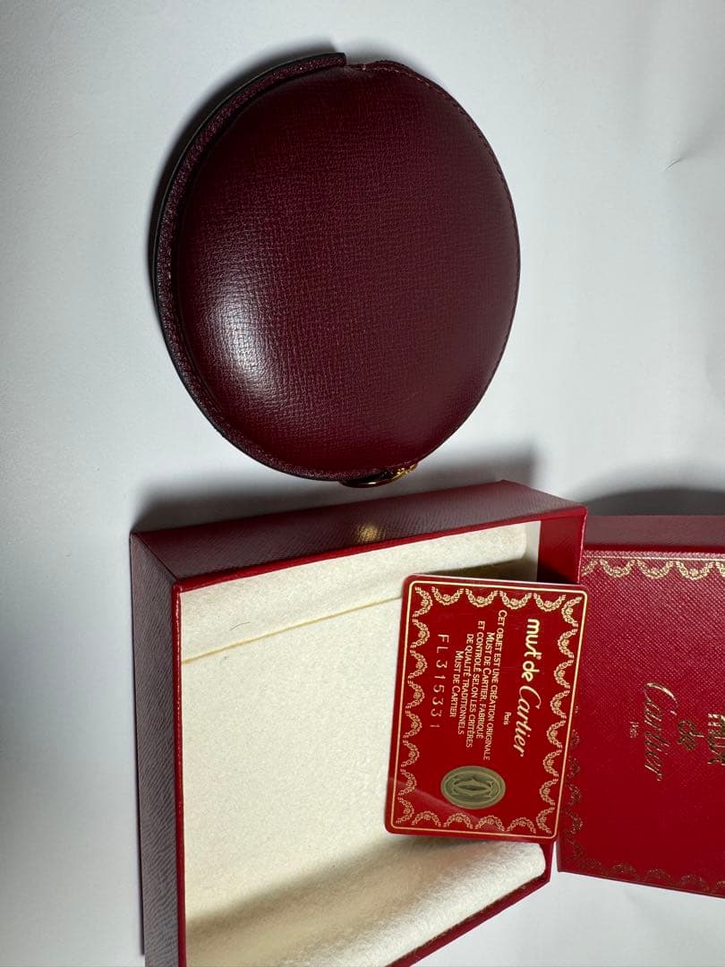 【美品】Cartier ケース 箱カード付き