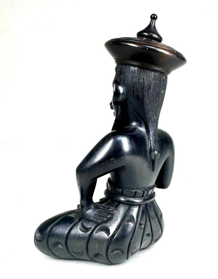 時代物 千年沈水黒木 東南アジアお守り神 沈水実験済み 古美術 WWWT070