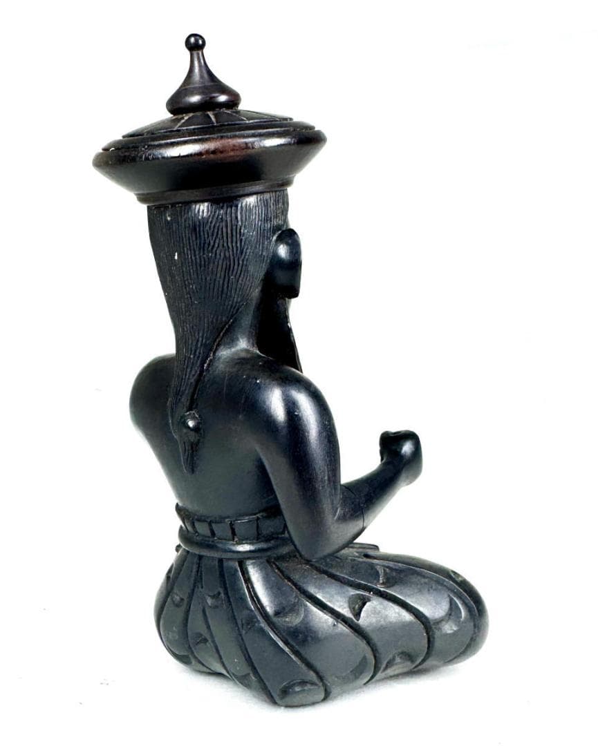 時代物 千年沈水黒木 東南アジアお守り神 沈水実験済み 古美術 WWWT070