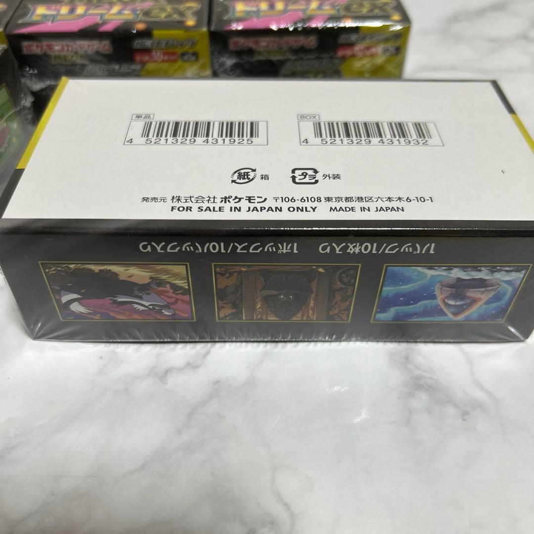 megaドリームexシュリンク付き5boxポケモンカード