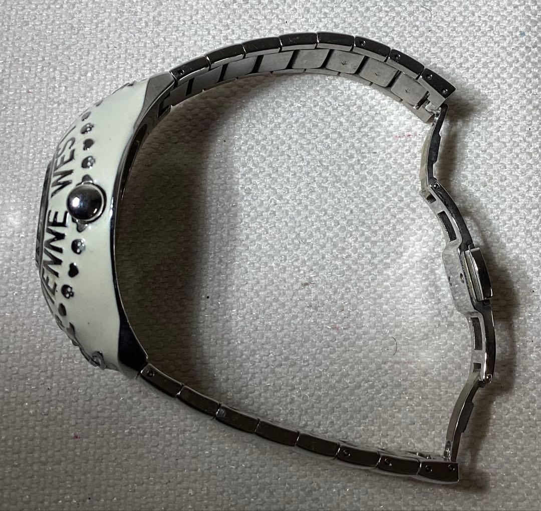 【希少】ヴィヴィアンウエストウッド　ドクロ　ホワイト　腕時計