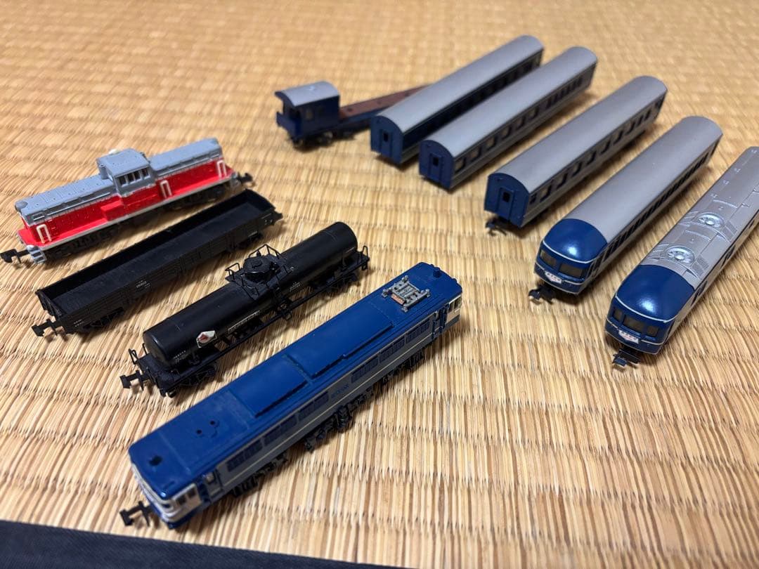 Nゲージ鉄道模型セット 10両　あさかぜ他